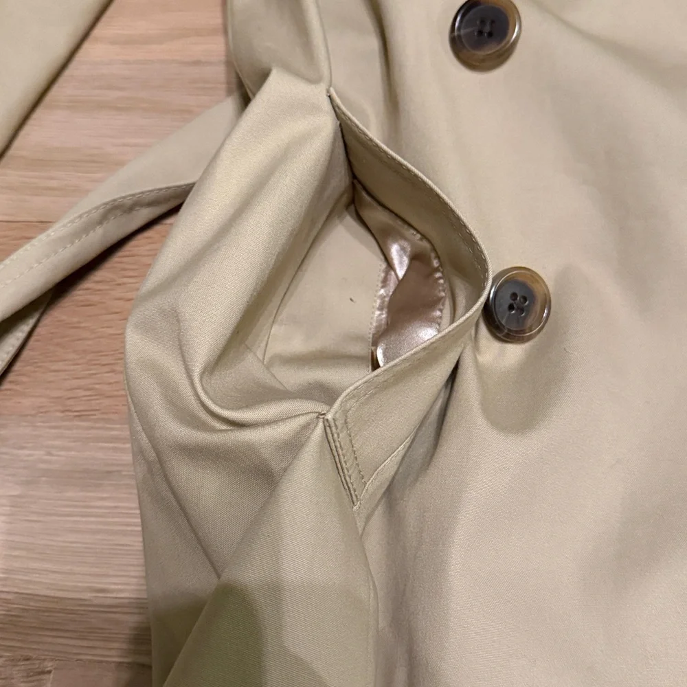 J. Crew Collection Trench Coat - Picture 6 of 7